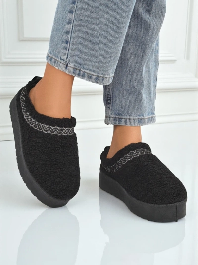 Krátké boty a'la sněhule dámské s kožíškem Frost Veil