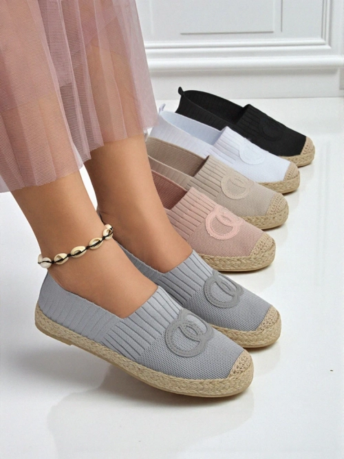 Жіночі еспадрильї Callista Verde - замшеві, плоский каблук, зелені