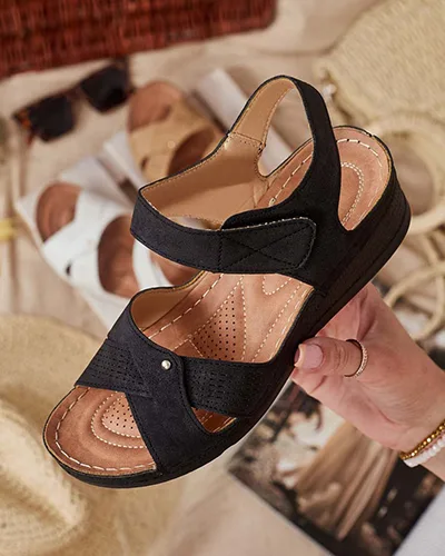 Royalfashion Dámské sandály na nízkém podpatku Obbiave