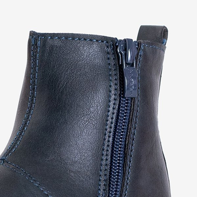 Laszi tmavě modré dětské boty - Obuv