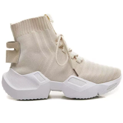 OUTLET Vysoce krémová dámská sportovní obuv Owami - Obuv