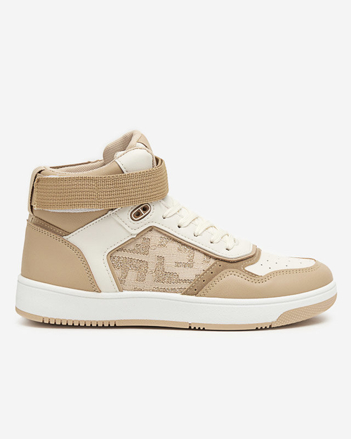 Світло-коричневі жіночі кросівки Retila