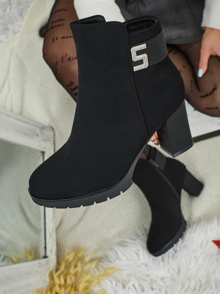 Ботильйони жіночі еко шкіряні на підборах Mireliq