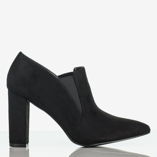 Černé boty na horním sloupku Prisha - Obuv 1
