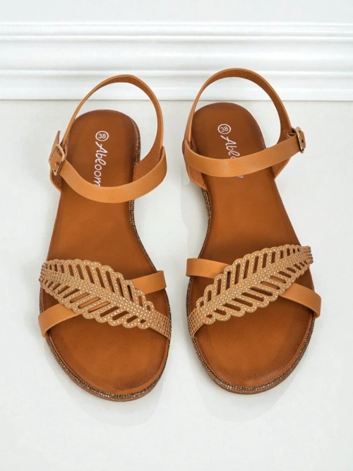 Royalfashion Жіночі сандалі на плоскій підошві Willow Grace