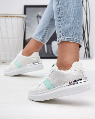 Білі жіночі спортивні кросівки Mlysio- Footwear