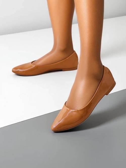 Royalfashion Жіночі балетки з патентованої еко-шкіри Aramiese