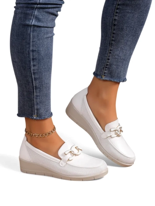 Royalfashion Жіночі мокасини на низькому підборі Hofride