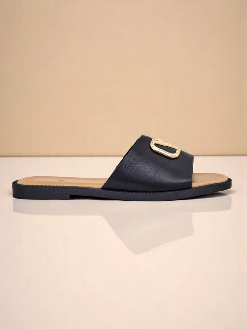 Royalfashion Жіночі шльопанці з плоскою підошвою Ohanna