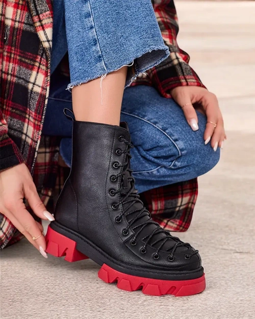 Royalfashion Жіночі черевики на шнурівці Xorri