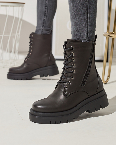 Dámské boty bagger v černé barvě Cemillo- Obuv