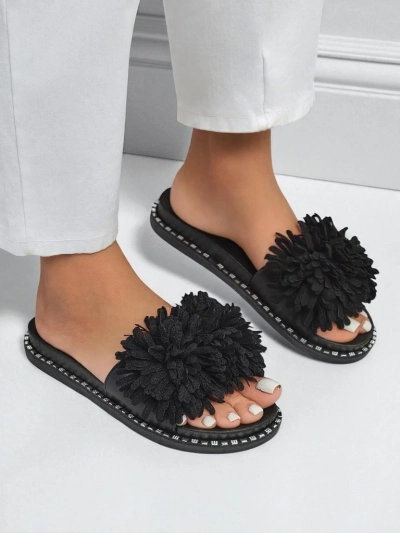 Royalfashion Жіночі шльопанці на плоскій підошві Flora Blide