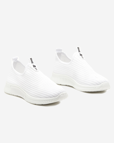 Bílé dámské slip-on tenisky Banila - Obuv