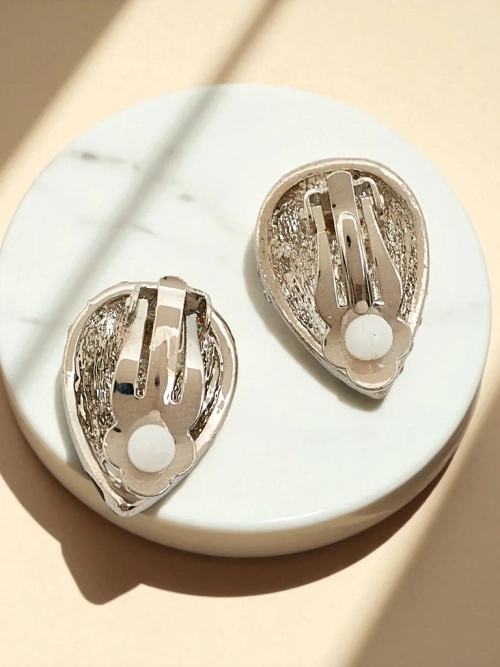 Royalfashion Жіночі кліпси з кубічним цирконієм