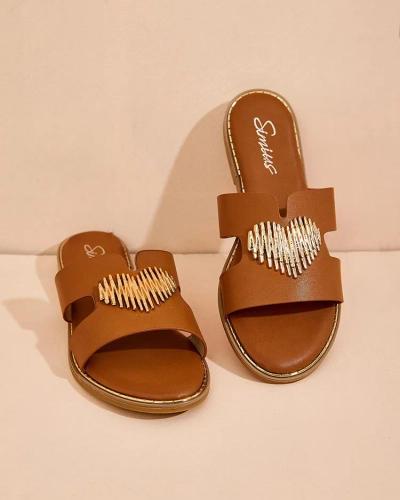 Royalfashion Dámské žabky s plochou podrážkou Olis