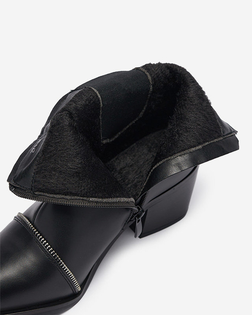 Чорні жіночі чоботи на пості Галліст - Взуття