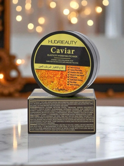 Aurelia Caviar Eye Mask Hydro Vitale – hydratační oční polštářky HudaBeauty