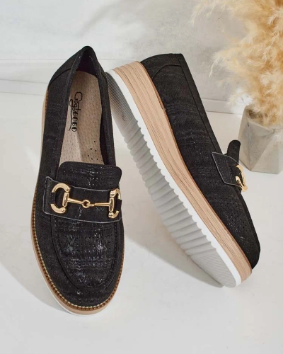 Royalfashion Ažurové dámské mokasíny Mirella