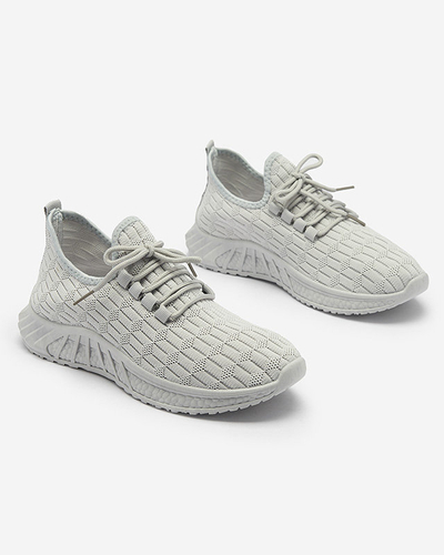 Šedá dámská látková sportovní obuv Orycys- Footwear