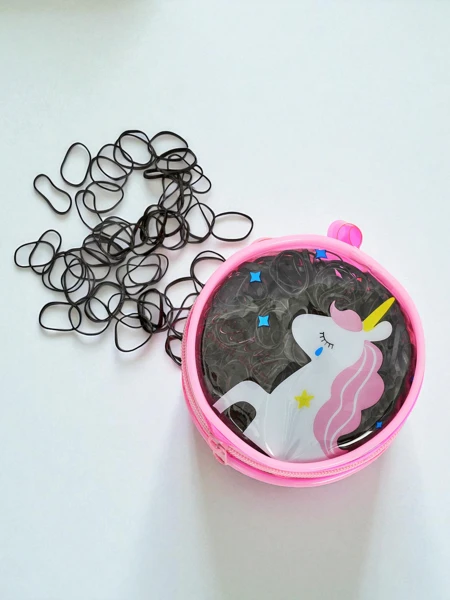 Royalfashion Vícebarevné silikonové gumičky v ozdobném balení