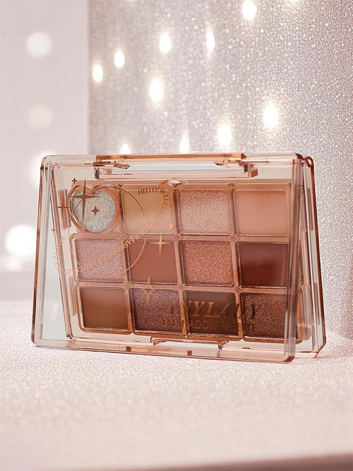 Палитра з 12 тіней для повік Chocolate Fudge