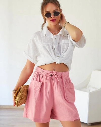 Royalfashion Bavlněné šortky pro ženy