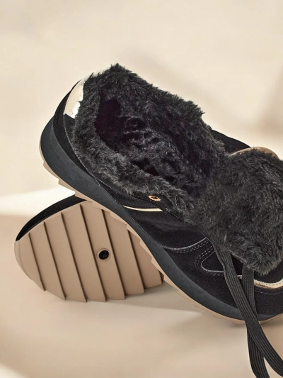 Royalfashion Dámské insulated tenisky s kožichem Boris