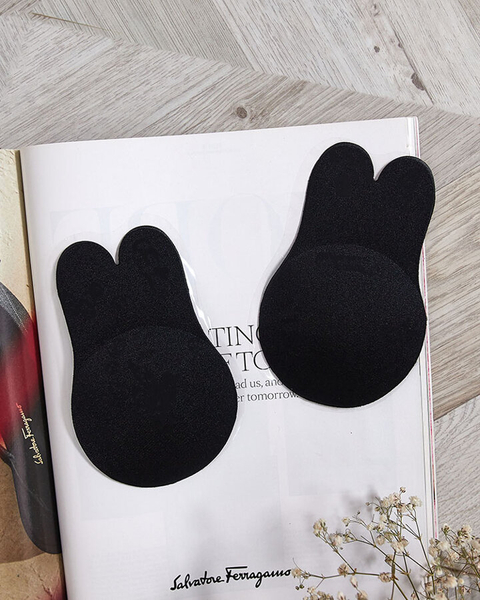 Dámské černé samonosné návleky – spodní prádlo