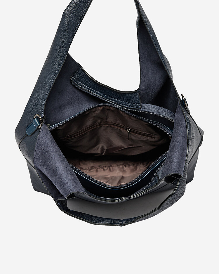 Royalfashion Námořnická modrá dámská nákupní taška