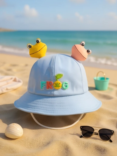 Royalfashion Дитяча панамка Веселі Нашивки