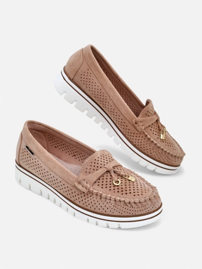 Royalfashion Жіночі перфоровані лофери Elissas
