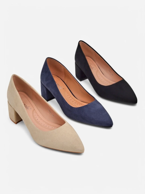 Royalfashion Жіночі туфлі на низькому підборі Bosanna