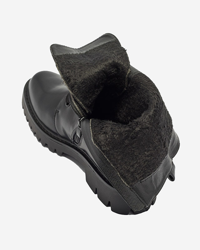 OUTLET Жіночі ботфорти з екошкіри з перлами Simvao- Взуття