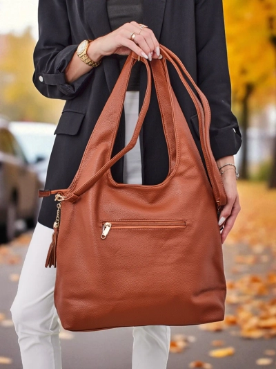 Велика жіноча сумка з екошкіри shopper Crystal Haven