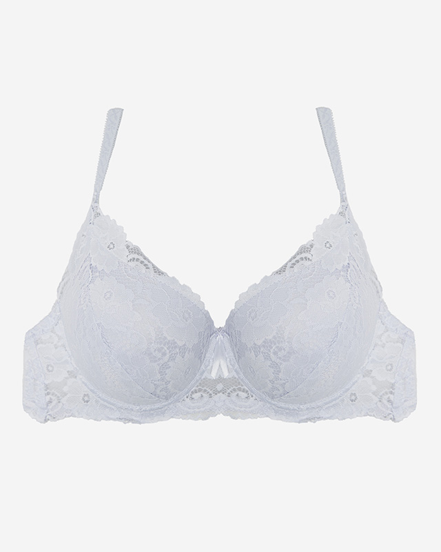 Bílá dámská krajková podprsenka- Spodní prádlo