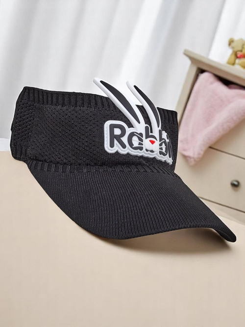 Royalfashion Дитячий козирок від сонця з вушками кролика