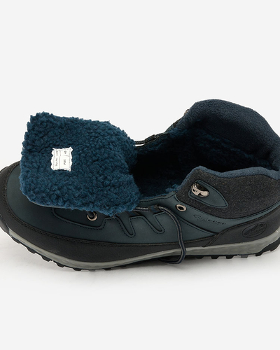 Royalfashion Чоловічі капці темно-синього кольору Jekouia