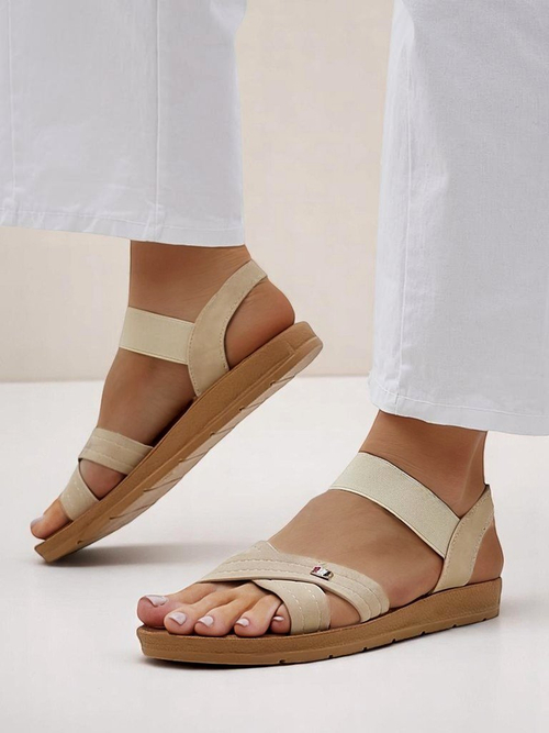 Royalfashion Жіночі сандалі з еластичною вставкою Zerefis