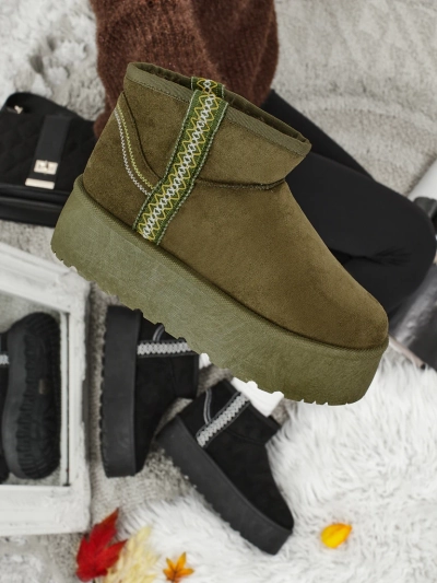 Krátké boty a'la sněhule dámské Althea