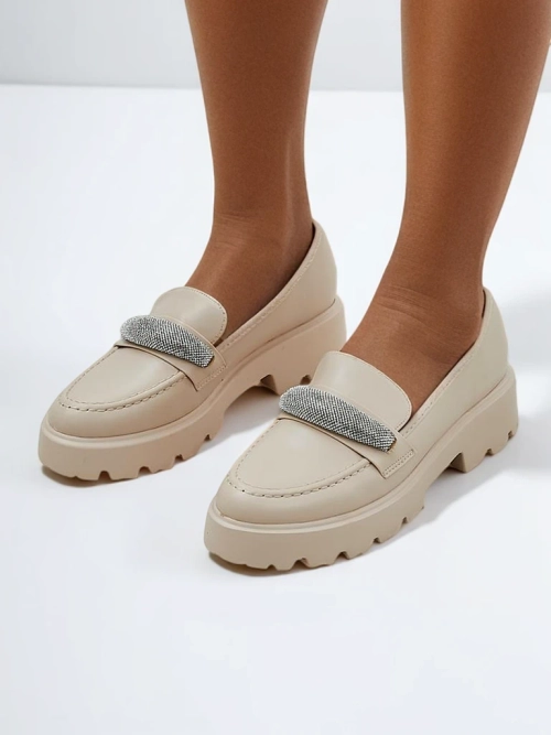 Royalfashion Жіночі мокасини з цирконом Emerne