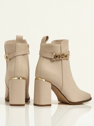 Жіночі ботильйони еко замшеві на підборах Ostirena