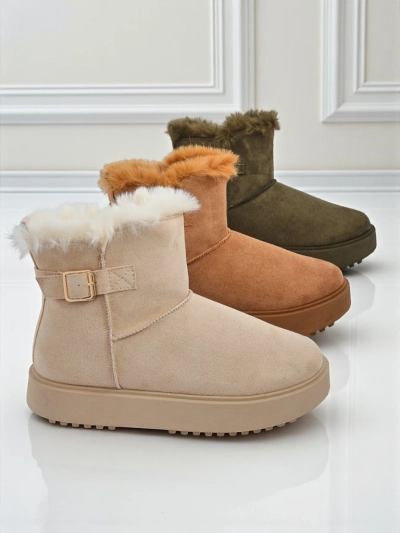 Royalfashion Krátké dámské boty a'la sněhule Aurelia Classico