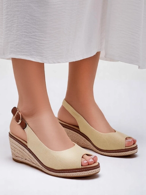 Royalfashion жіночі сандалі на платформі відкритий носок Tafenis