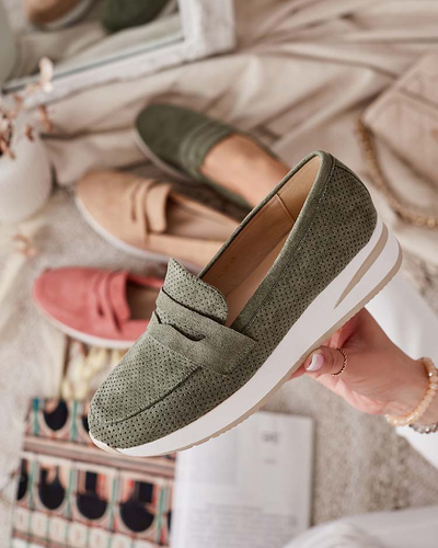 Royalfashion Dámské mokasíny na nízkém podpatku Sirn