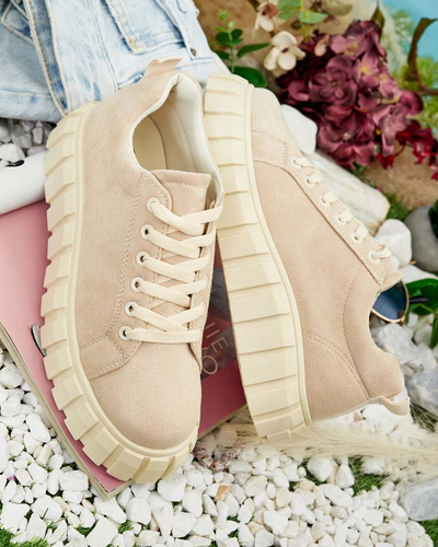 Royalfashion Dámská sportovní obuv na platformě moon