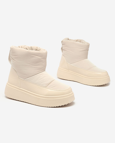 Royalfashion Beige Maderta dámské sněhule