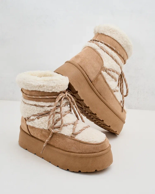 Royalfashion Жіночі снігоступи на шнурівці Evonie