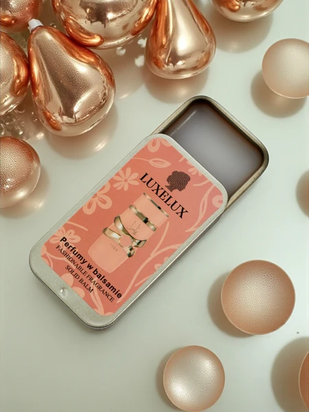 LUXELUX Solid Balm Aurelia – parfémovaný balzám v kovové plechovce 10g