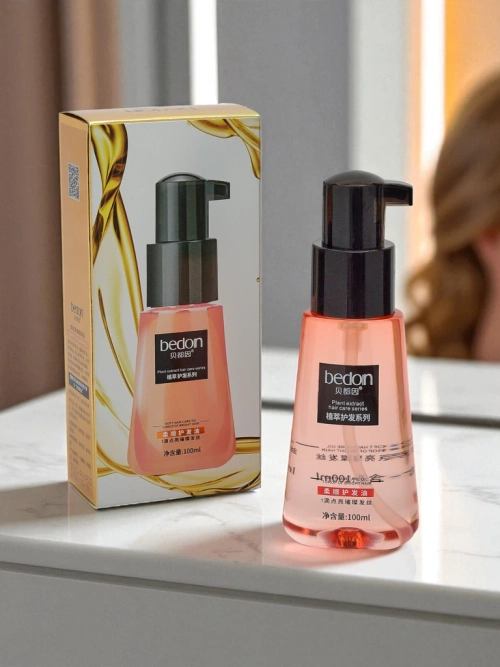 Натуральна олія для догляду за волоссям з рослинними екстрактами