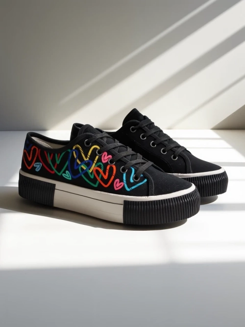 Royalfashion Жіночі кросівки з принтом Sercess